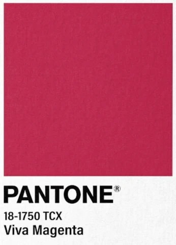 'Viva Magenta' Pantone Colour of the Year 2023