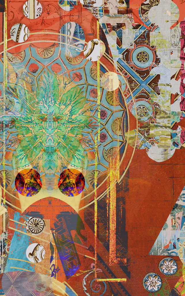 Argo Navis wallpaper from Blackpop showing colourful abstract artwork with geometric shapes and patterns