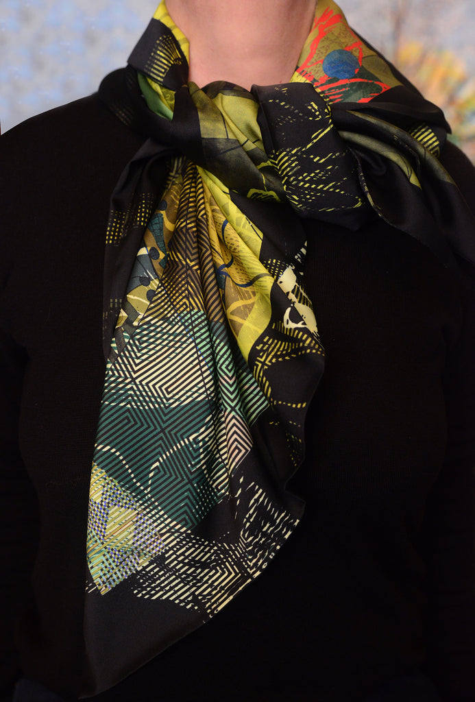 designer silk scarfs, luxury silk scarfs for sale UK, designer silk scarfs for sale UK, Sustianable fashion UK, Derbyshire made silk scarfs, Green silk scarfs for sale, Blackpop UK