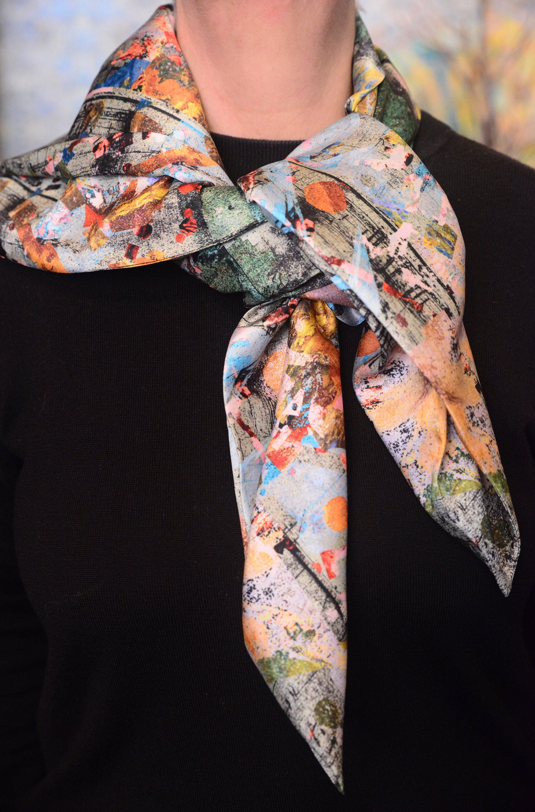 Neo13 Eco Silk Twill Scarves | Designed by Blackpop – Blackpop