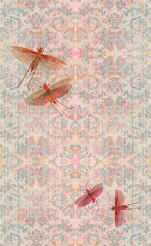 Vintage Inspired Wallpaper SAMPLE - Blackpop | Designer Wallpaper, Luxury Fabric & Bespoke Furniture