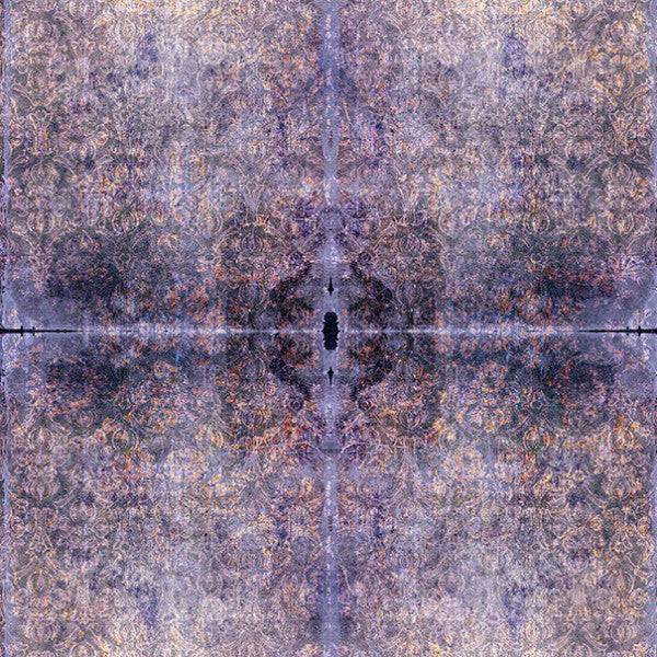 A swatch of Duprez Vintage Violet fabric displaying a textured purple velvet pattern.