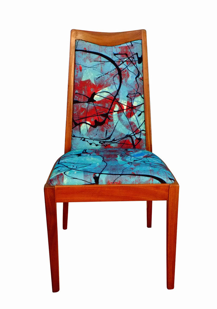 Blue Note Vibe Fabric - Blackpop | Designer Wallpaper, Luxury Fabric & Bespoke Furniture, abstract fabrics for upholstery uk, abstract velvet designs for contemporary homes, contemporary fabric design for upholstery,