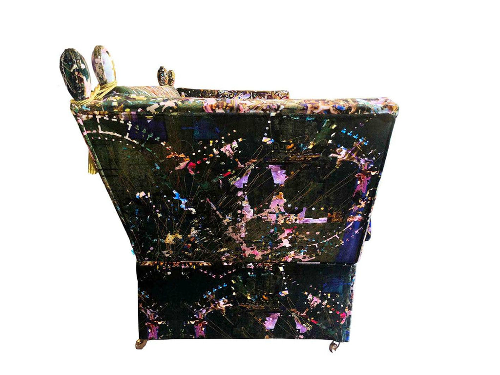 Knole Drop Arm Sofa - Blackpop | Designer Wallpaper, Luxury Fabric & Bespoke Furniture