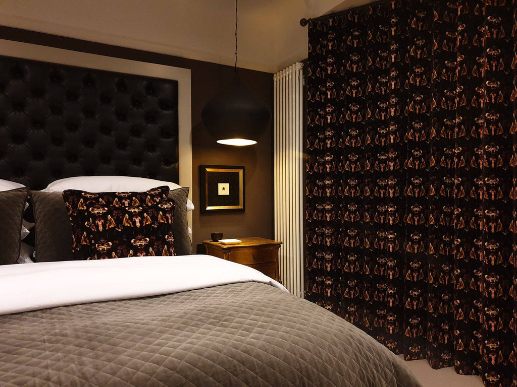 Reader Fabric - Blackpop | Designer Wallpaper, Luxury Fabric & Bespoke Furniture