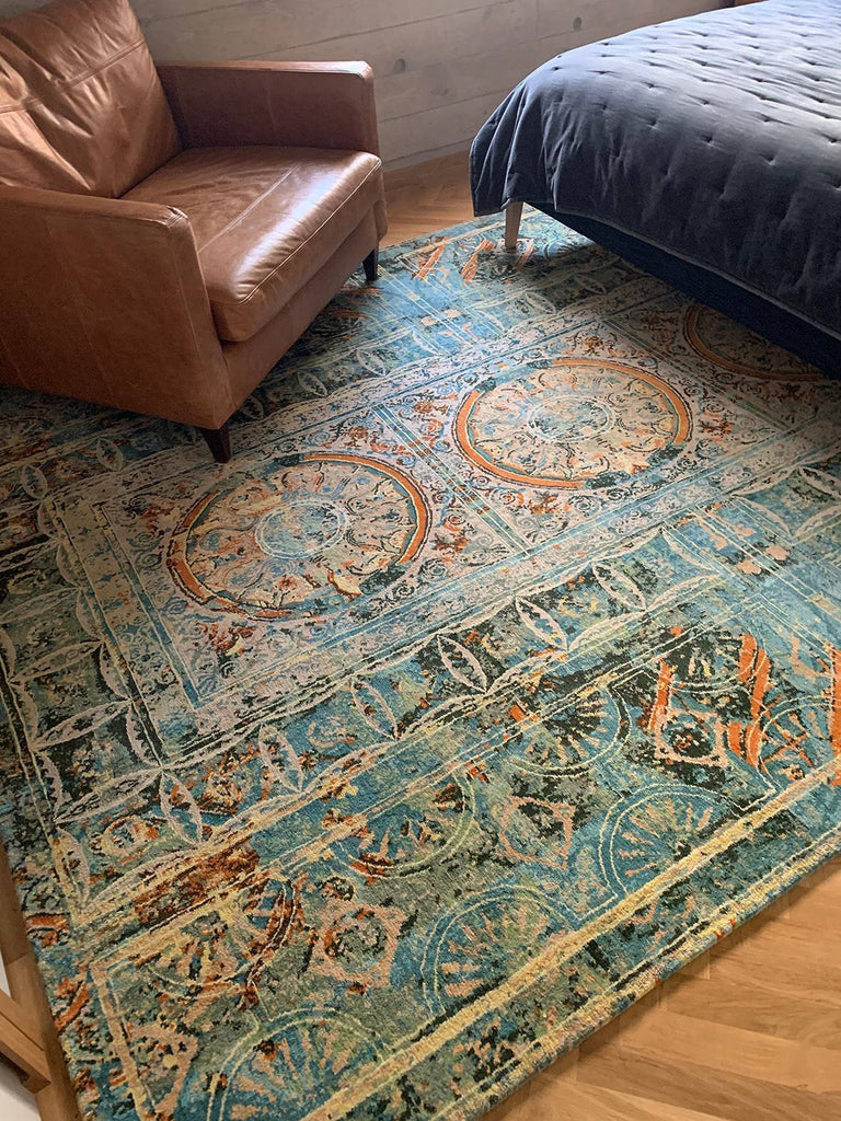 Hand Knotted Rugs 'Capriccio' - Blackpop | Designer Wallpaper, Luxury Fabric & Bespoke Furniture