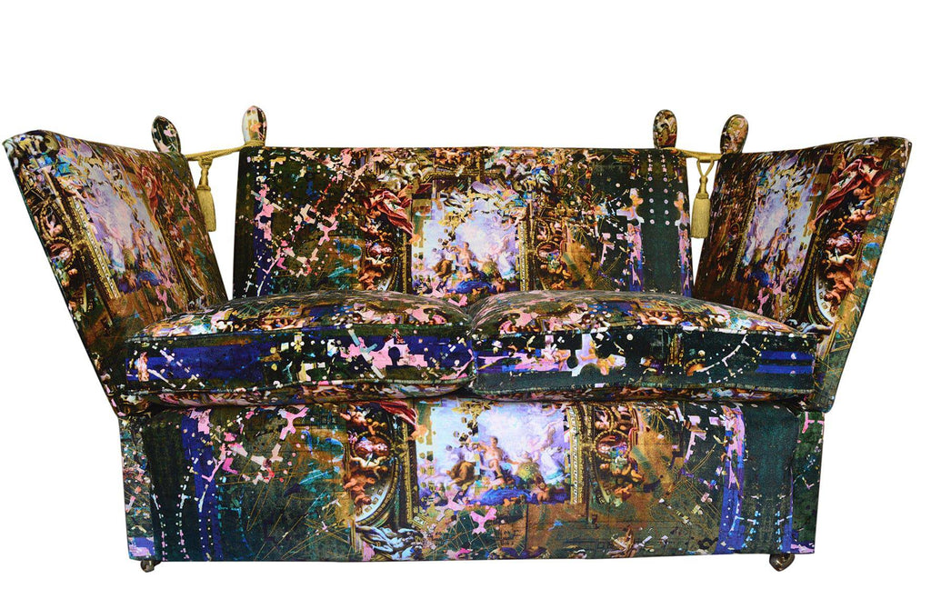 Knole Drop Arm Sofa - Blackpop | Designer Wallpaper, Luxury Fabric & Bespoke Furniture