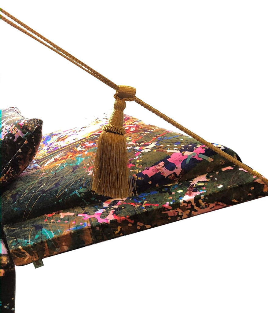 Knole Drop Arm Sofa - Blackpop | Designer Wallpaper, Luxury Fabric & Bespoke Furniture