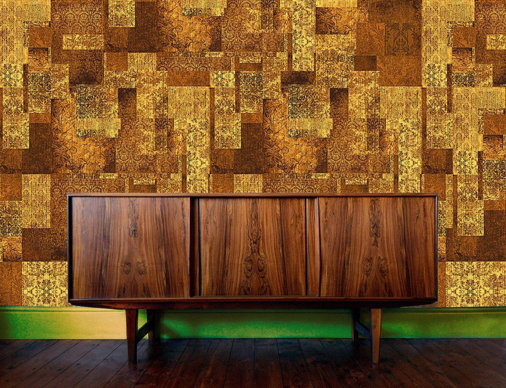 Culcita Amber wallpaper - Blackpop | Designer Wallpaper, Luxury Fabric & Bespoke Furniture